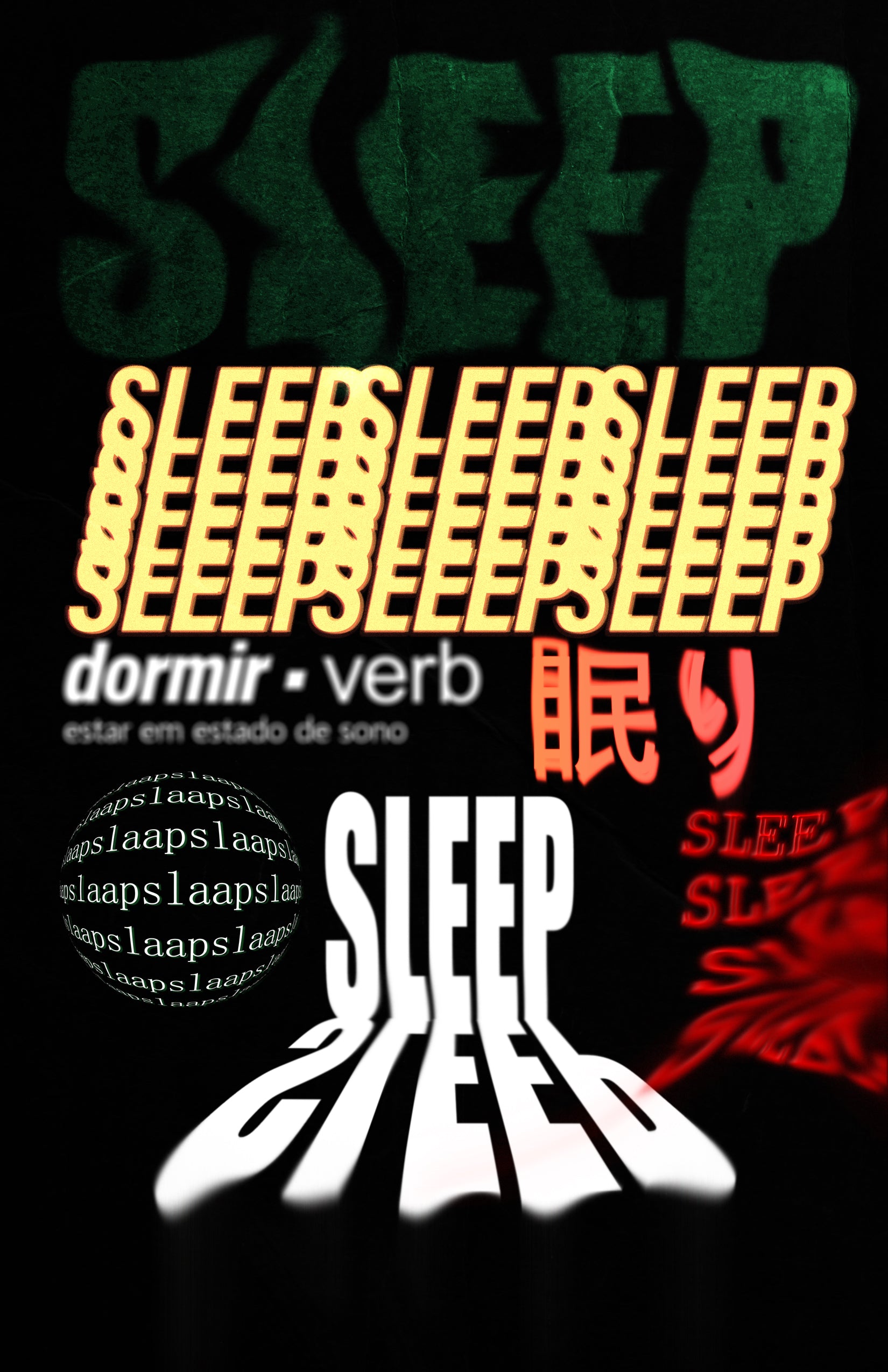 DUERME/SLEEP ZINE // JAPAN ZINE // 36 PAGES FULL COLOR